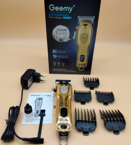 Tondeuse Geemy rechargeable professionnelle.