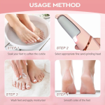 Râpe pied électrique