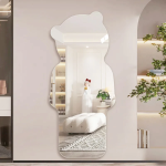 Miroir adhésif décoratif format ours