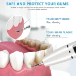 Nettoyeur de dents électrique.