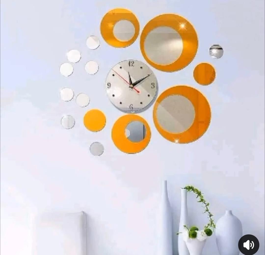 Horloge Murale décorative 3D