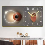 Horloge murale décorative rectangulaire